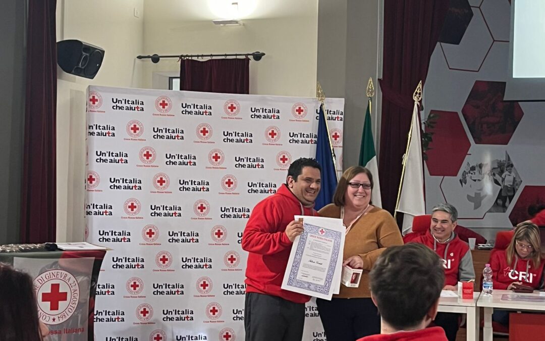 La Croce Rossa di Monterotondo riceve le medaglie al merito per la pandemia